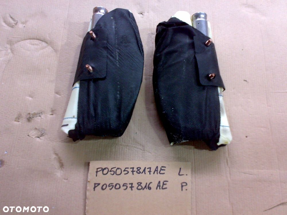 fiat 500e 500 usa abarth 13-19 poduszka boczna w fotel prawa lewa - 2
