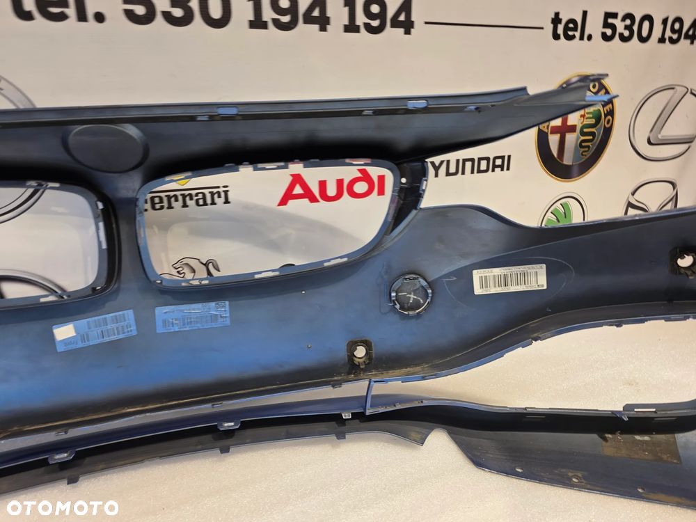 BMW 4 F32 / F33 / F36 LIFT LUXURY SPORT ZDERZAK PRZEDNI PRZÓD NA 4xPDC KOLOR ESTORILBLAU NIEBIESKI METALIK NR 51117294651 / 7294651 NR AUKCJI NZ2079 - 38