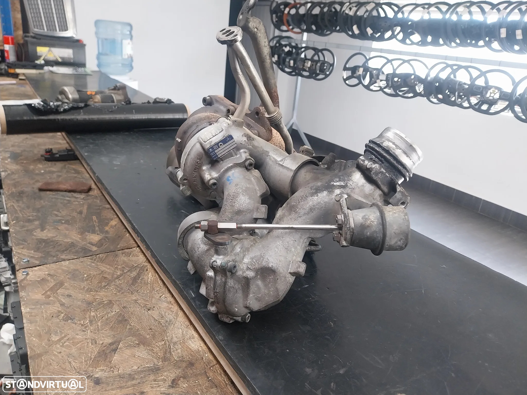Turbo Mercedes-Benz W212 motor ref: 651 924 ano 2011 - 8