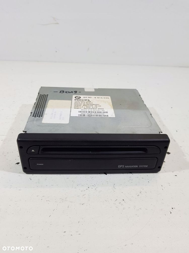 czytnik płyt nawigacji 6915035 bmw 5 e39 e38 eur - 1