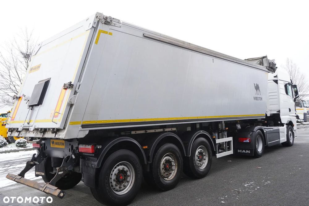 MAN TGX 18.510 E6 4×2 / Kab. sypialna / 2023 / Wielton NW-3 / poj. 38m3 - 4