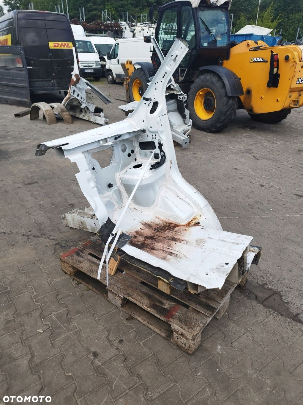 CWIARTKA PRZEDNIA PRZOD PRAWA TRANSIT MK8 14R- FARTUCH PODLUZNICA TYL NAPED - 3