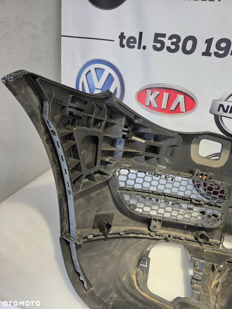 VW TOUAREG 7L6 LIFT 07-10 ŁADNY ZDERZAK PRZEDNI PRZÓD NA SPRYSKI + 6xPDC KOLOR CZARNY METALIK + KRATKI + OSŁONA POD ZDERZAK NR 7L6807221 NR AUKCJI NZ1897 - 33