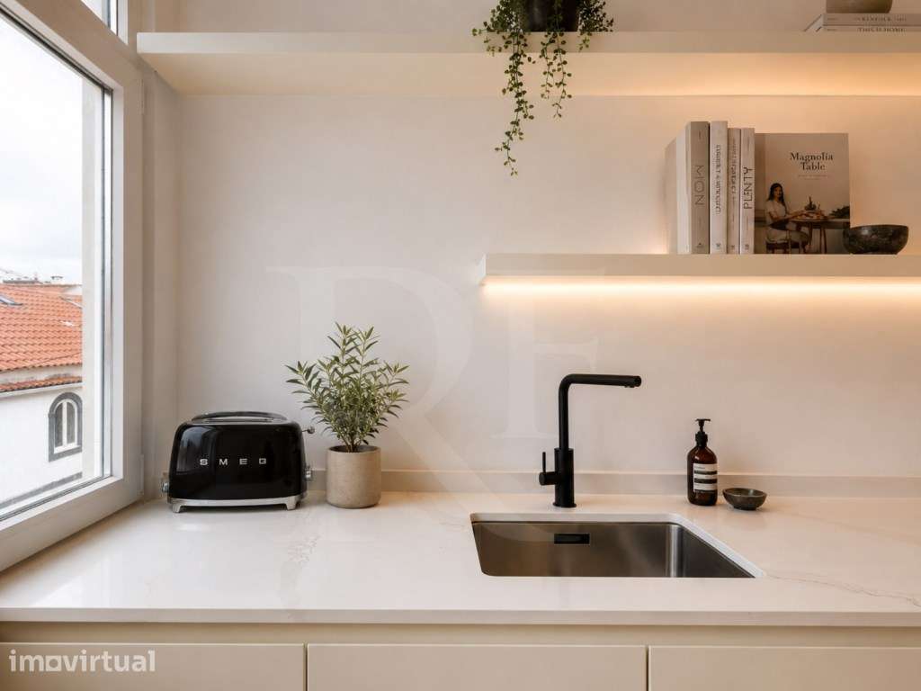 Apartamento T2 totalmente remodelado em Condomínio Privado com Pisc... - Grande imagem: 3/24