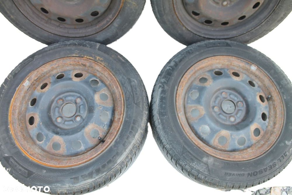 SUZUKI SWIFT MK6 FELGI STALOWE OPONY CAŁOROCZNE KOMPLET 15 4X100 ET45 - 3