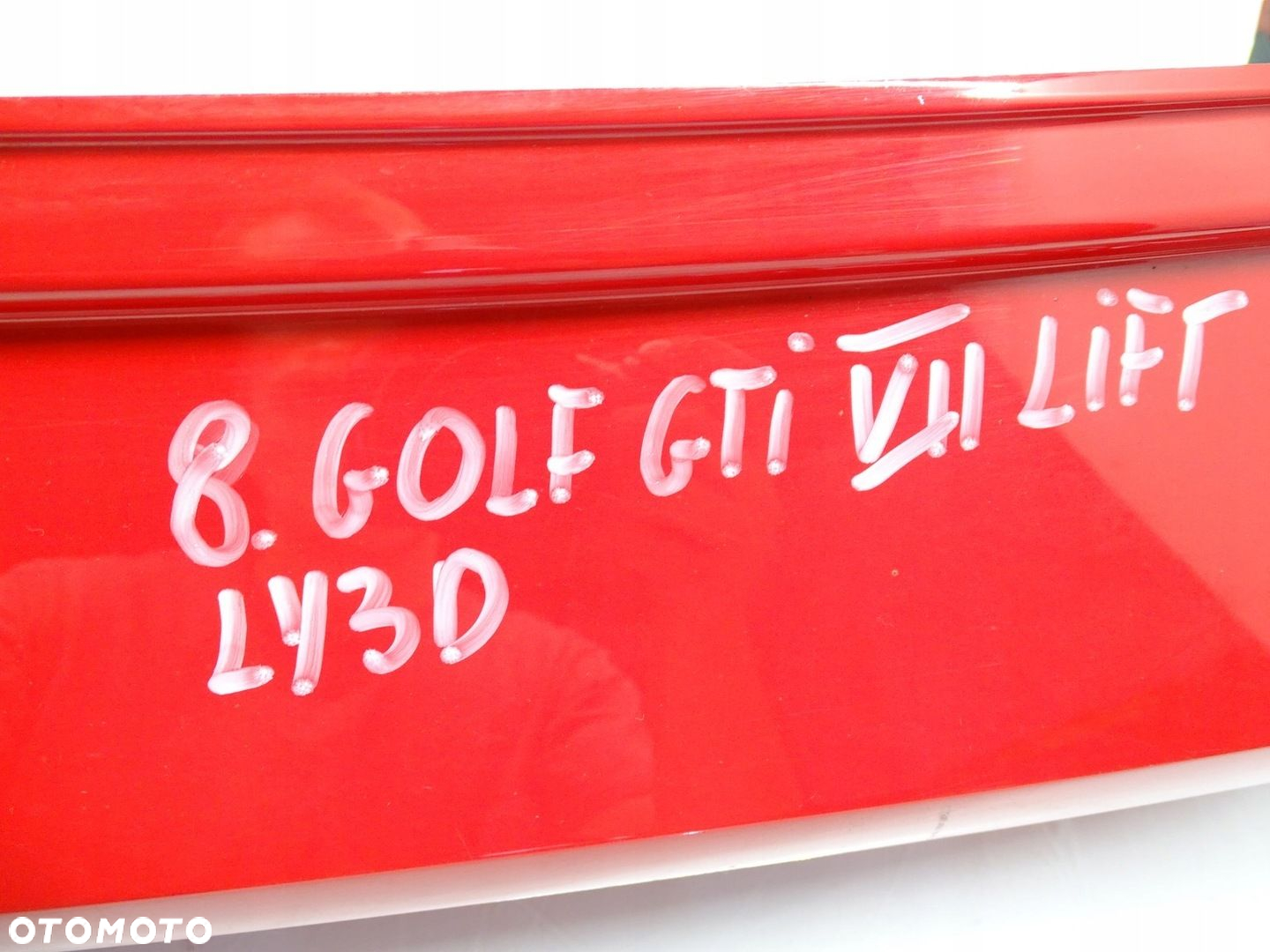 ZDERZAK TYŁ TYLNY VW GOLF VII LIFT GTI 4X PDC LY3D - 9