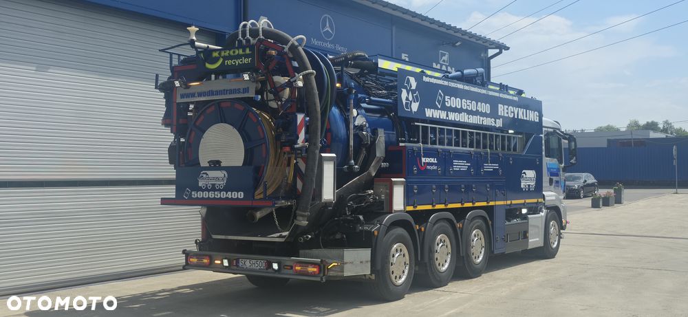 MAN TGS 35.500 KROLL Recycler CVS 3100 URACA P4-45 540ll/175bar - 7