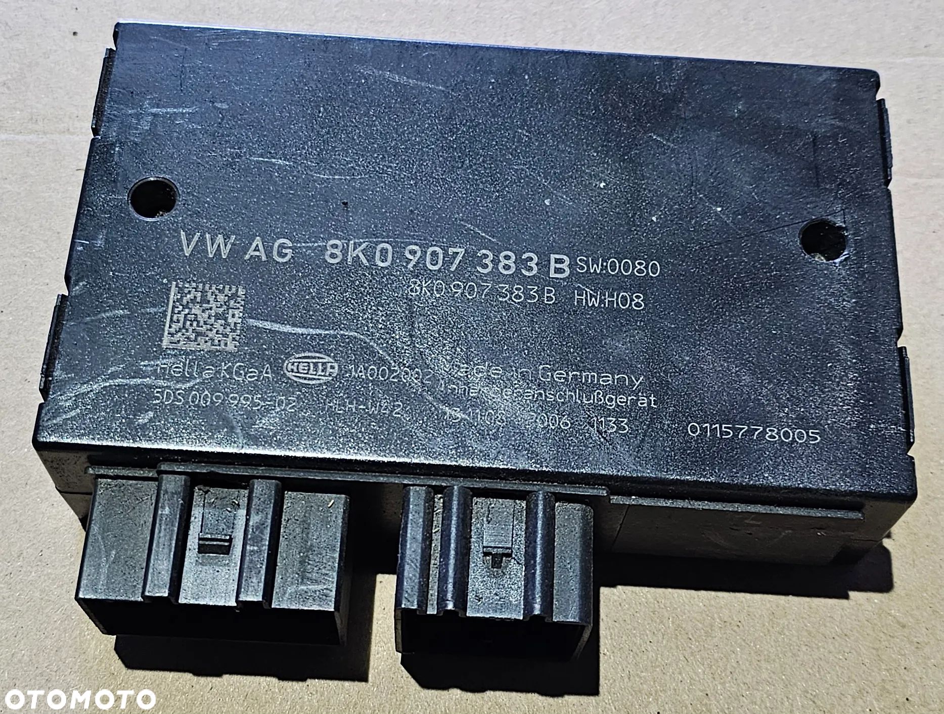 Moduł haka Audi A4 B8 8K0907383B - 1