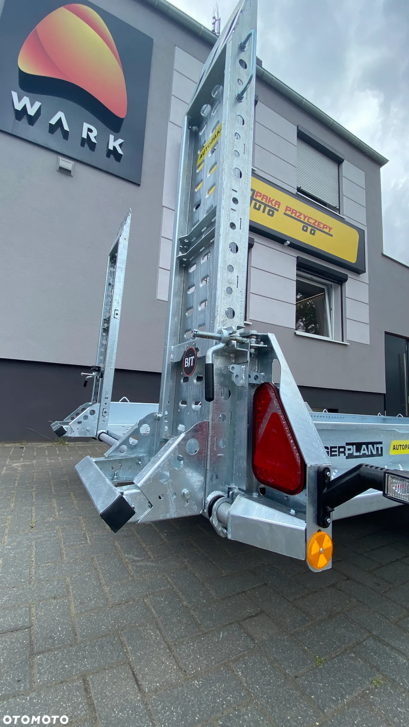 Brian James Trailers Digger Plant 2, 370X170 CM, DMC 3500 KG, z najazdami stalowymi 162 CM - 9