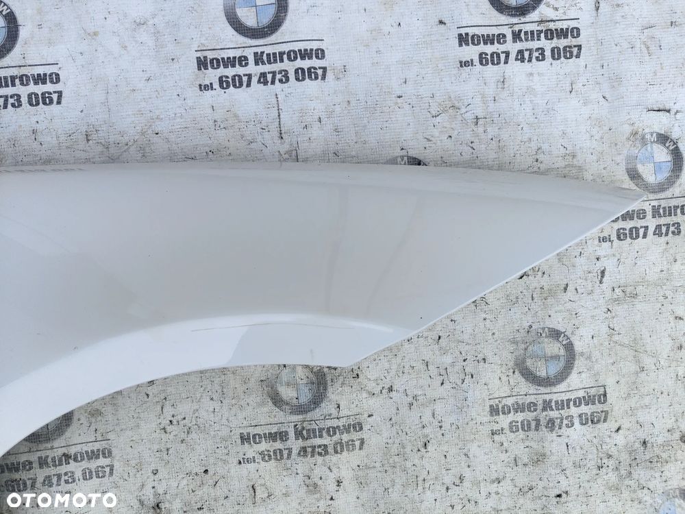 BMW E90 E91 Błotnik prawy przedni przód Alpinweiss 300 - 5