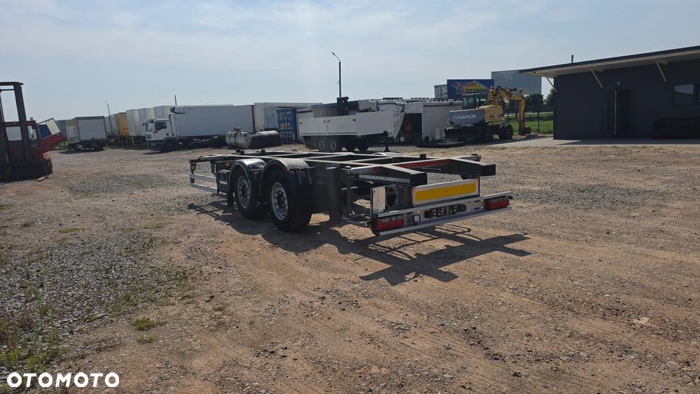 Gniotpol 31.000zł netto TANDEM BDF GÓRNY ZACZEP RAMA OCYNK  7.45-7.80M 2019 ROK DHL DACHSER DPD OPONY 385/55R22.5 ST.IDEALNY MOŻLIWOŚĆ TRANSPORTU - 4