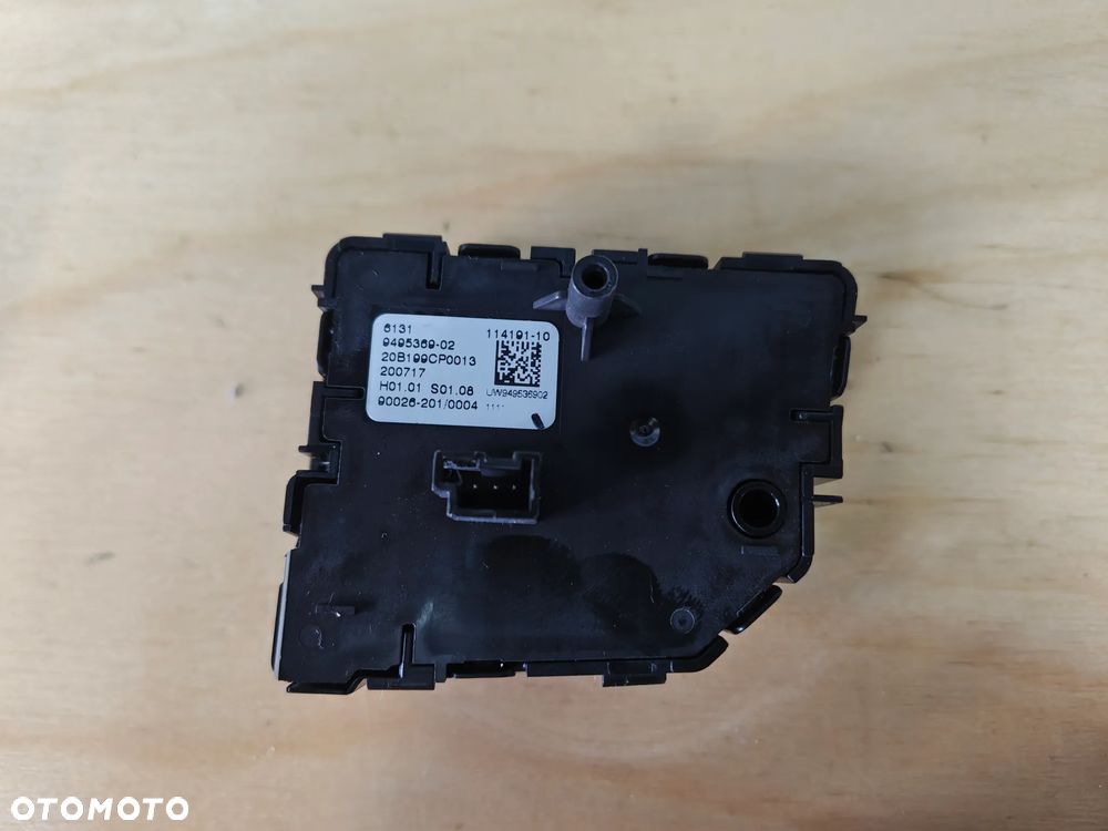BMW X5 G05 przełącznik panel sterowania zawieszenia 9495369 - 2