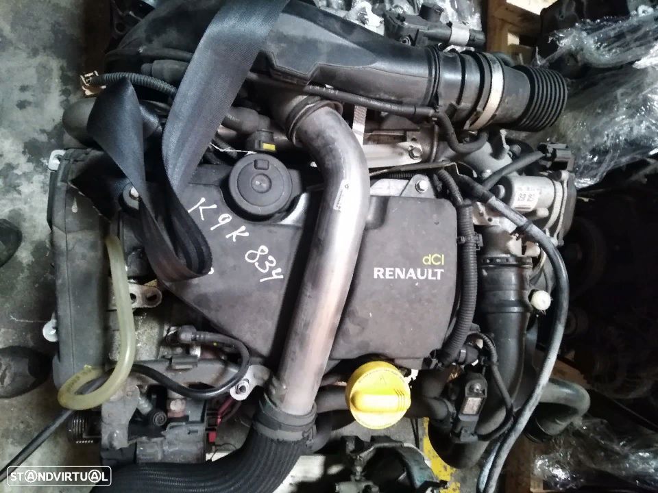 Motor Renault Megane III/Fluence/Thalia II 1.5DCI 90cv Ref.: K9K 834 - 1