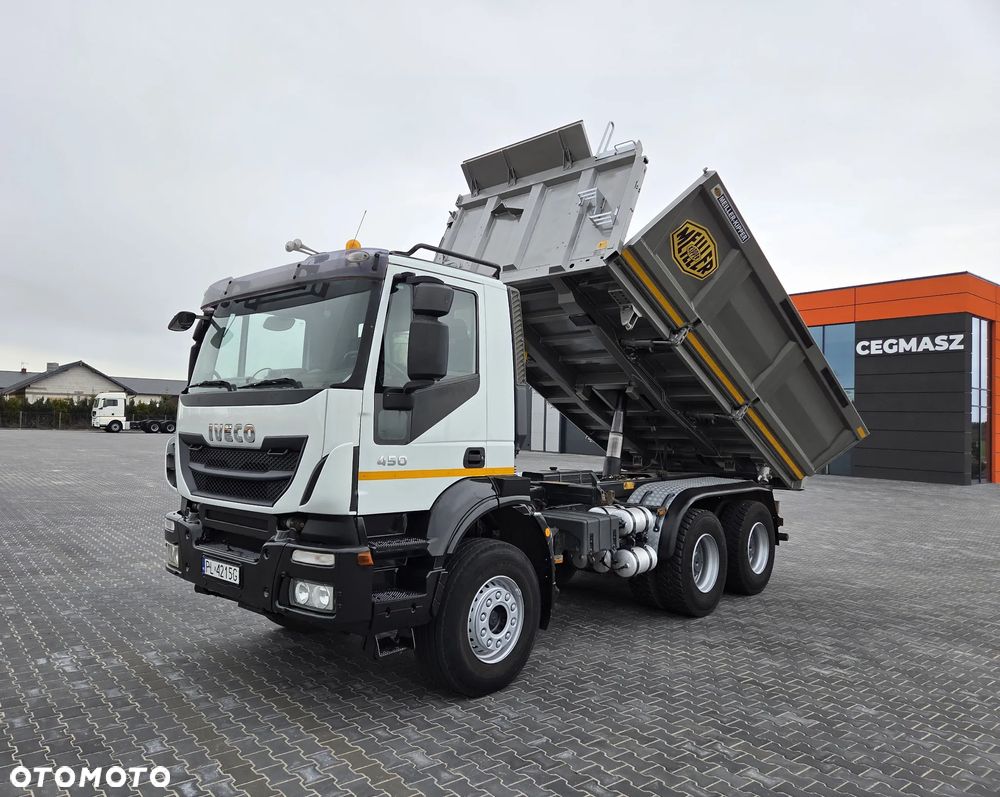 Iveco Trakker 450 / Hydroburta Meiller / 6x4 / Stan idealny!!! / - 13