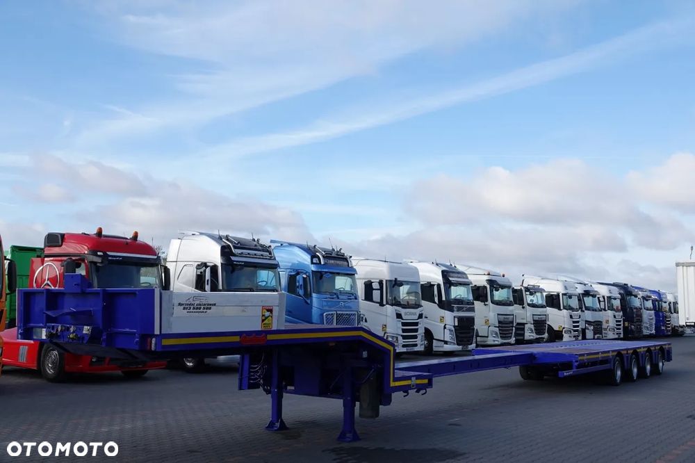 Nooteboom NISKOPODWOZIE / ROZCIĄGANA / 4 OSIOWA / OSIE SKRĘTNE / SAF - 2