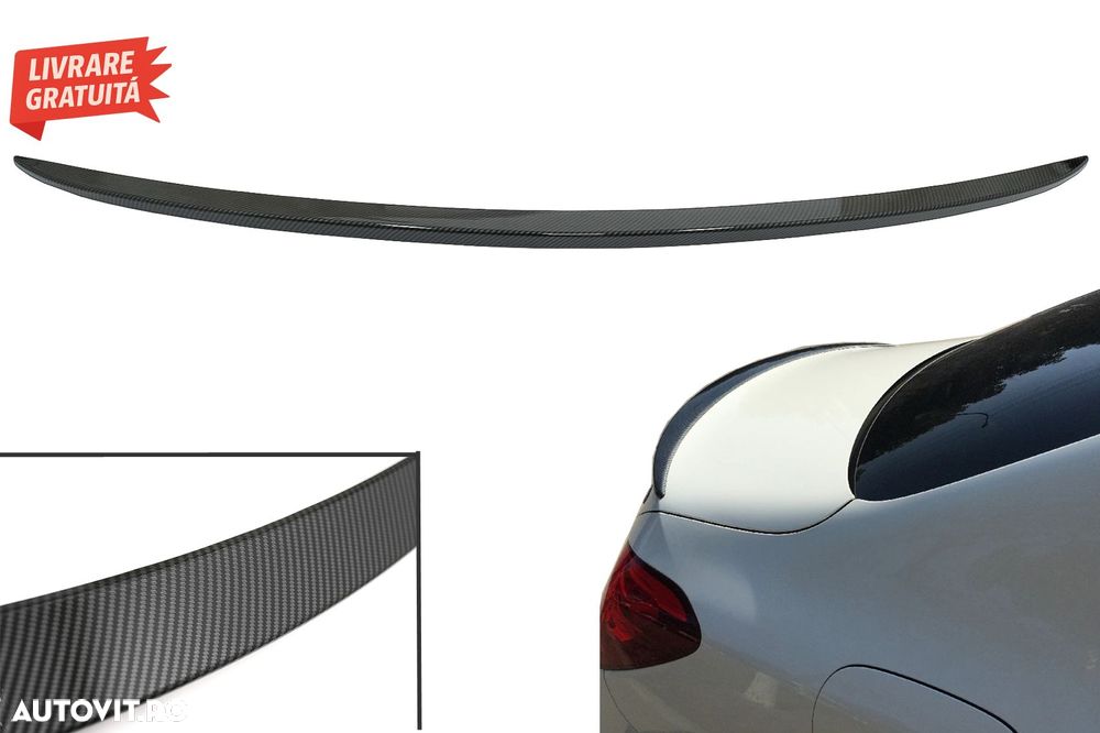 Eleron Portbagaj Mercedes C-Class W205 (2014-2020) Carbon Look- livrare gratuita - 1