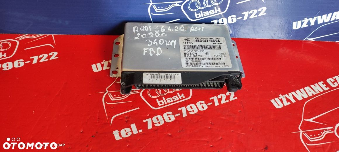 Sterownik Skrzyni Automatycznej FBD Audi S6 4.2 Q 340 KM 2000 Gołdap - 1