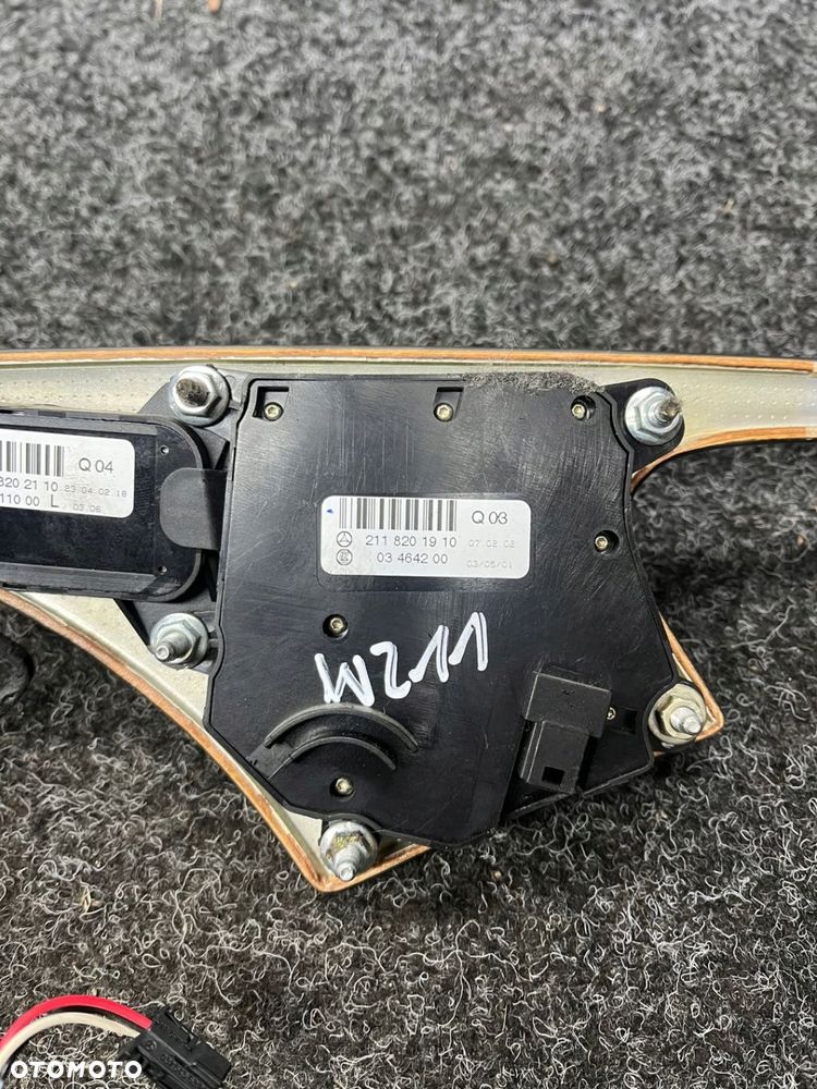 mercedes w211 listwa dekor przełacznik fotela lusterek - 8