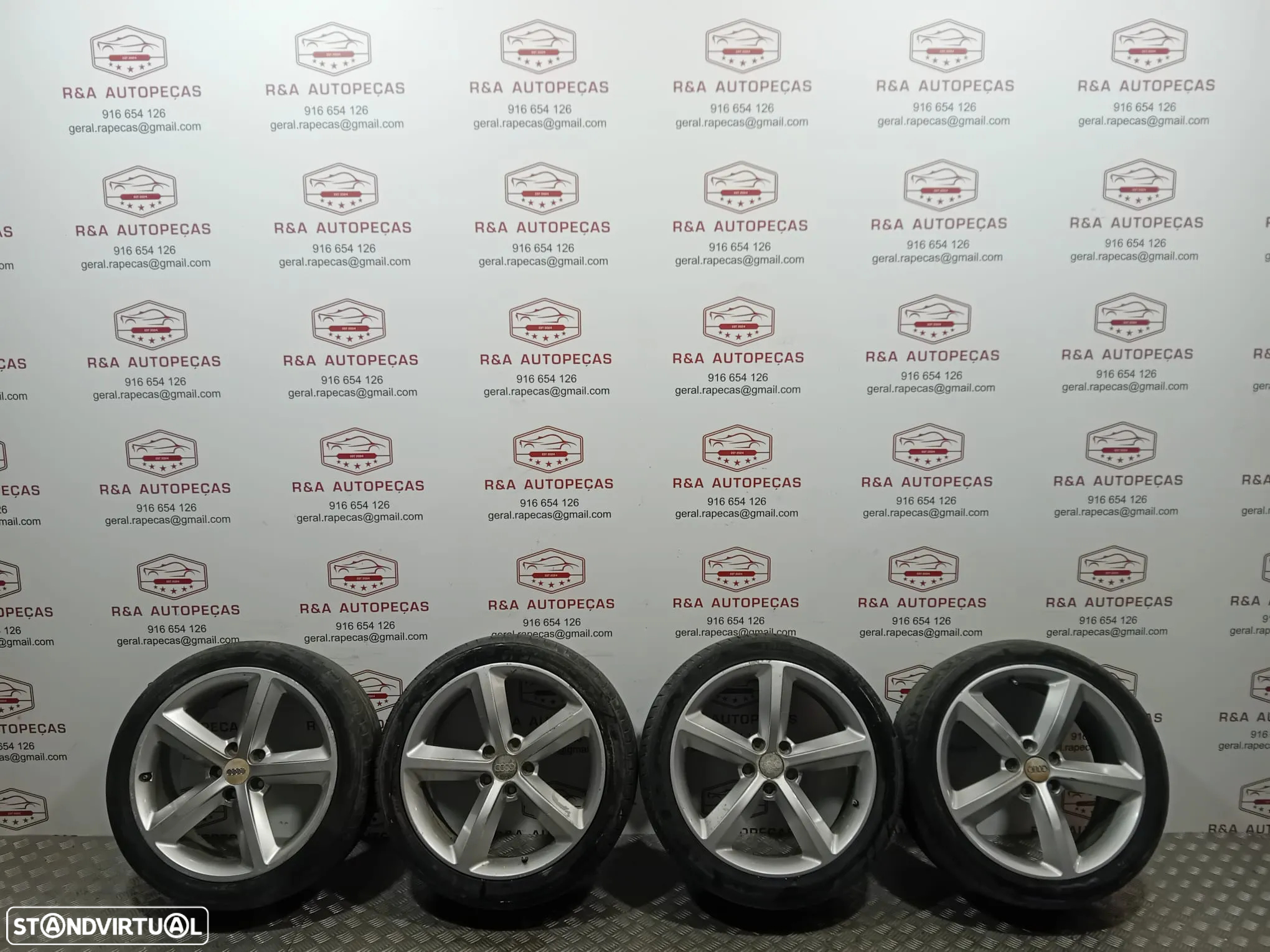 JANTES ORIGINAIS AUDI A4 B8 S-LINE 18 5X112 - 14