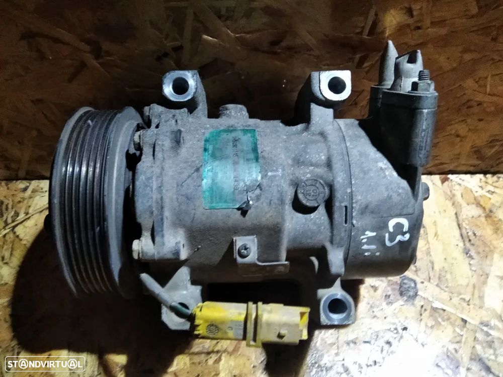 COMPRESSOR AC CITROEN C3 1.1i 1.4i SANDEN 1439 - 1