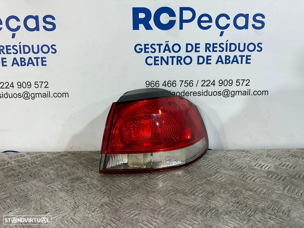 .Conjunto Farolins Tras Traseiro Esquerdo Direito Original Volkswagen VW Golf 6 Mk6 5k0945096E 5k0945095E 2008 - 2013 - 9