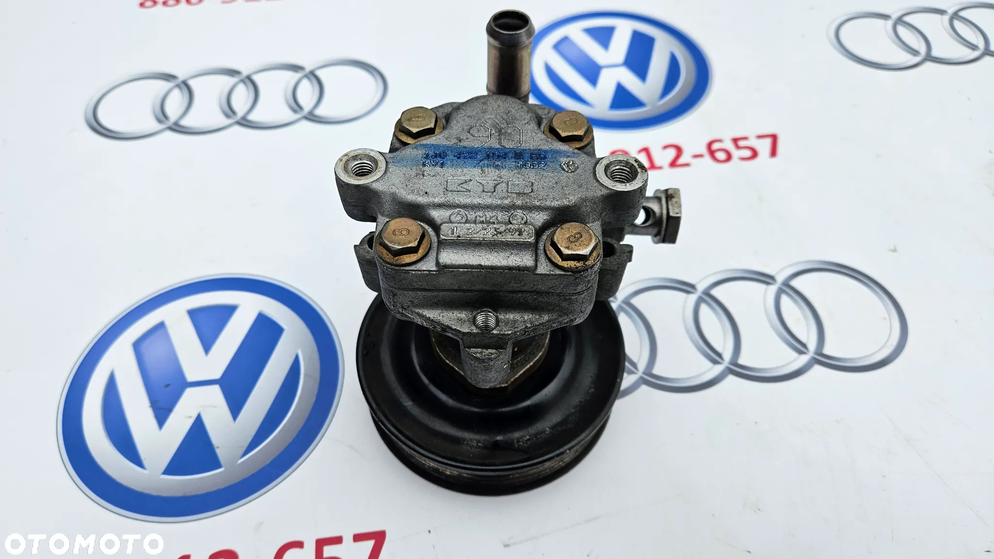 VW Golf 4 IV Audi A3 8L 1.4 16V Pompa wspomagania z kołem 1J0422154B 030145269A - 6