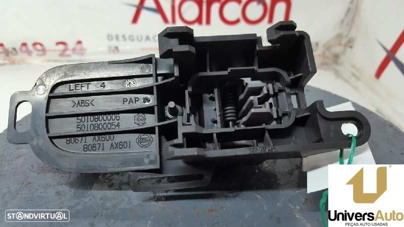 PUNHO DIANTEIRO ESQUERDO NISSAN MICRA (K12E) TEKNA - 5