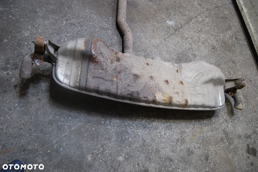 TŁUMIK WYDECH KOŃCOWY + ŚRODKOWY 7L6253211G VW TOUAREG I 3.2 FSI 2.5 TDI - 5