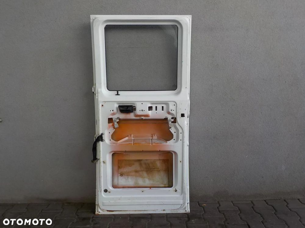 VW T4 DOKA DUBELKABINA DRZWI TYŁ TYLNE PRAWE KOMPLETNE - 5