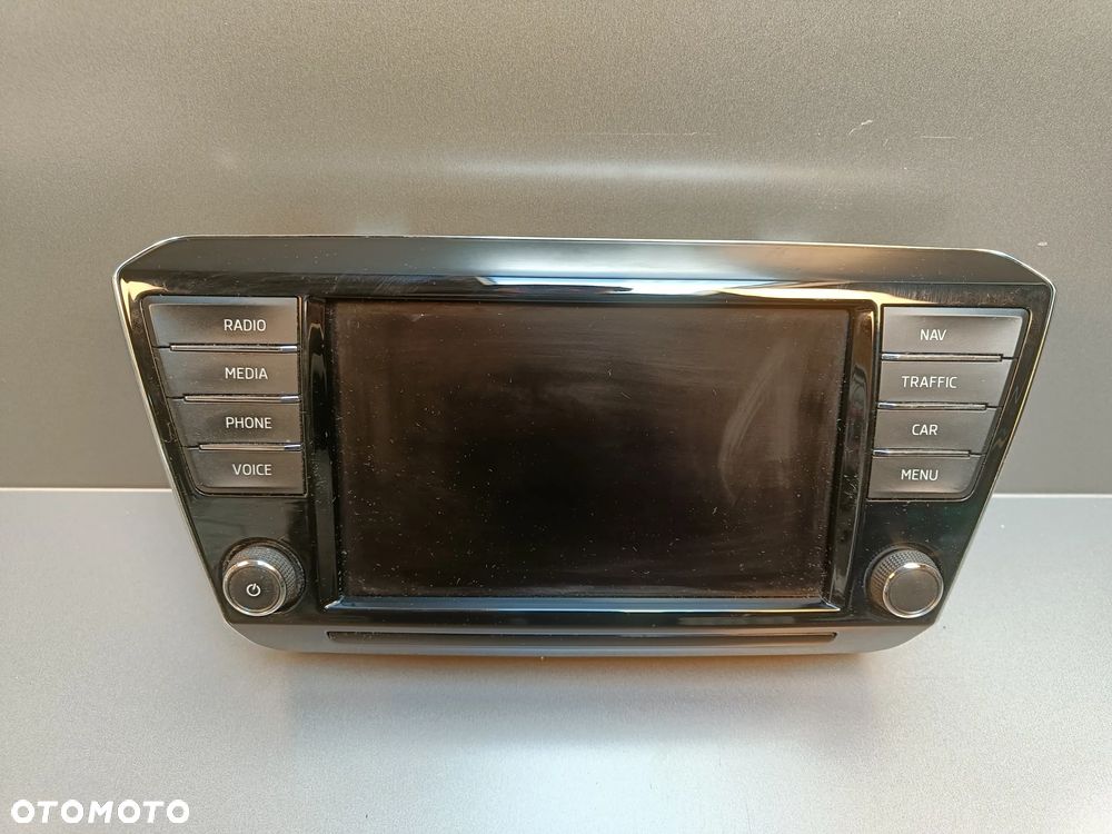 Radio Skoda Superb 3 III Wyświetlacz Jednostka Nawigacja 3V0035020C 3V0919606 - 6