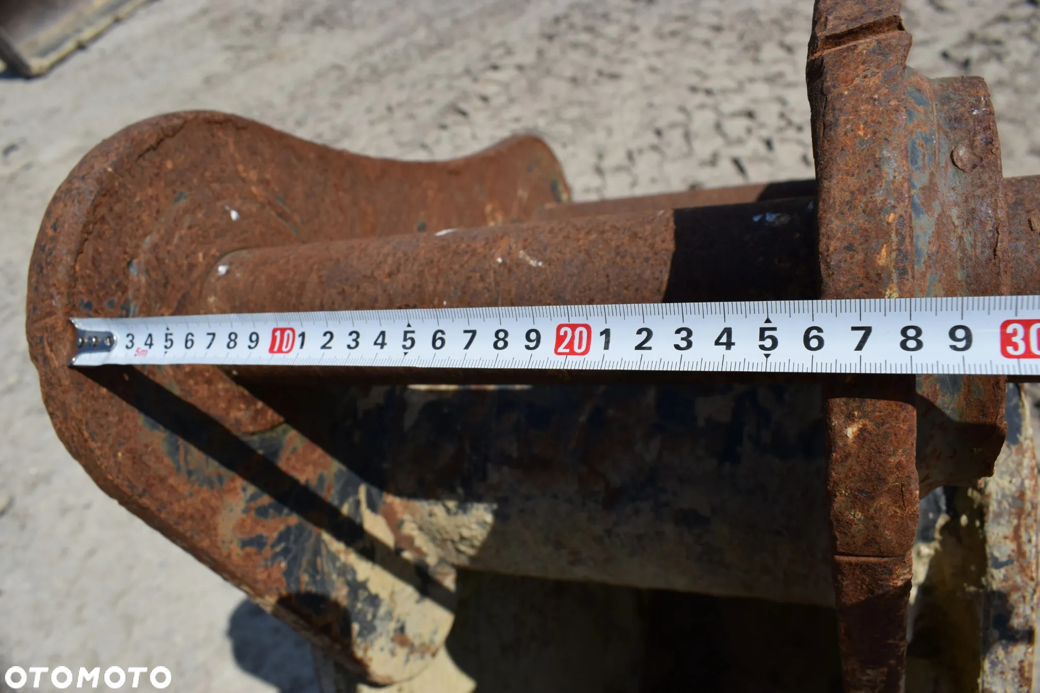 Oryginalna Wąska łyżka kopiąca JCB * 45CM * fi 65 * Geith Miller Tefra - 16