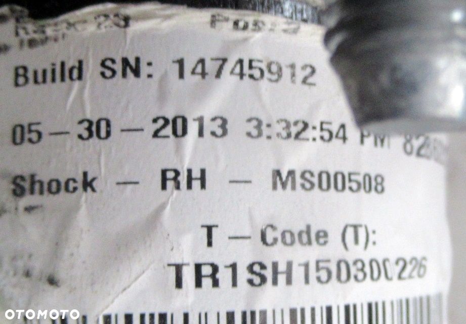 JEEP COMPASS I LIFT 2.2 CRD AMORTYZATOR PRAWY TYLNY TYŁ 14745912 - 3