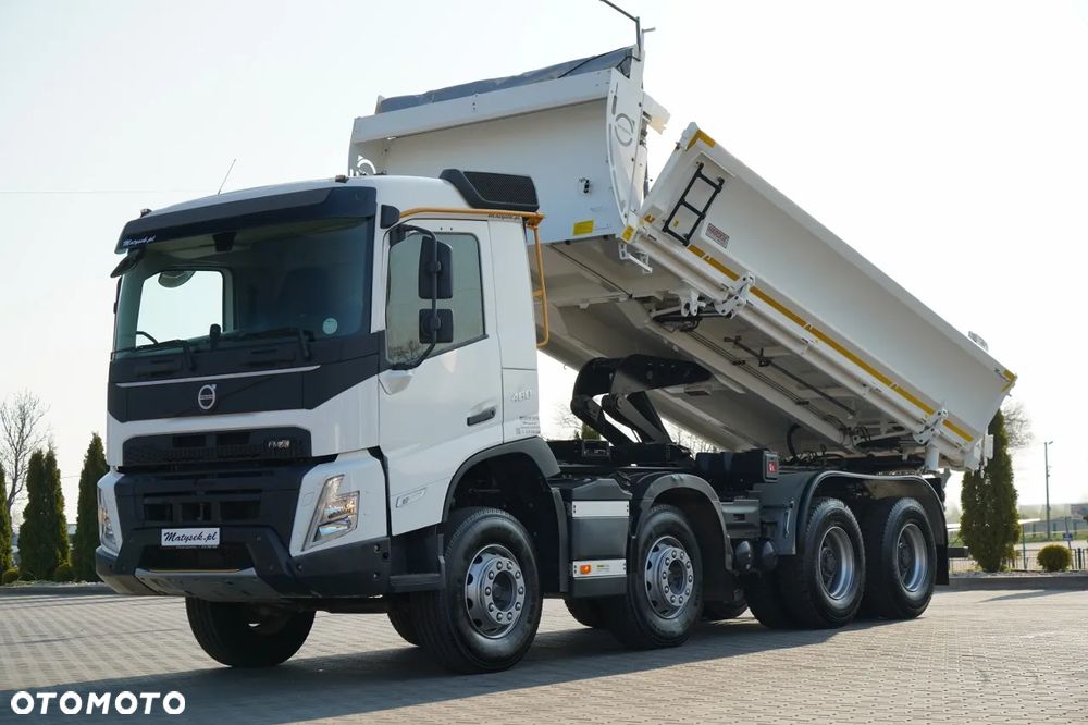 Volvo FMX 460 / 8x4 / WYWROTKA 2 STRONNA / HYDROBURTA / BORDMATIC / HARDOX / NOWE OPONY /  2021 ROK / NOWY MODEL - 2