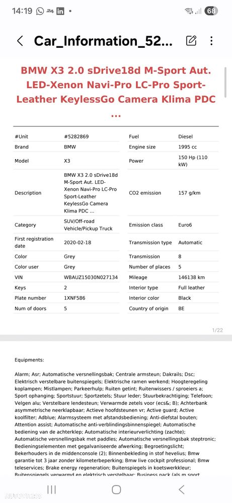 BMW X3 - 9