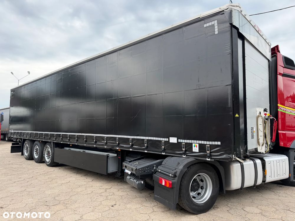 Schmitz Cargobull FLIEGL / SAF / DACH PODNOSZONY / KOSZ PALETOWY / CAŁA CZARNA / OŚ PODNOSZONA / NOWE OPONY / STANDARD / 2023 ROK !! - 7