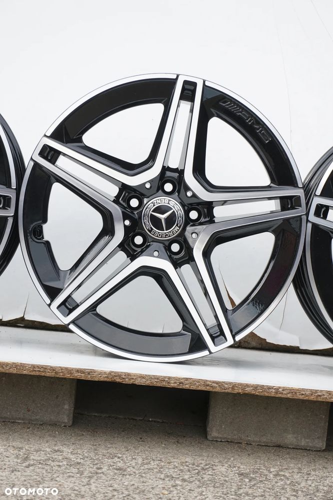 Mercedes 5x112 18 7,5J et49 stan b.dobry CNC A177 wys 0,- - 7