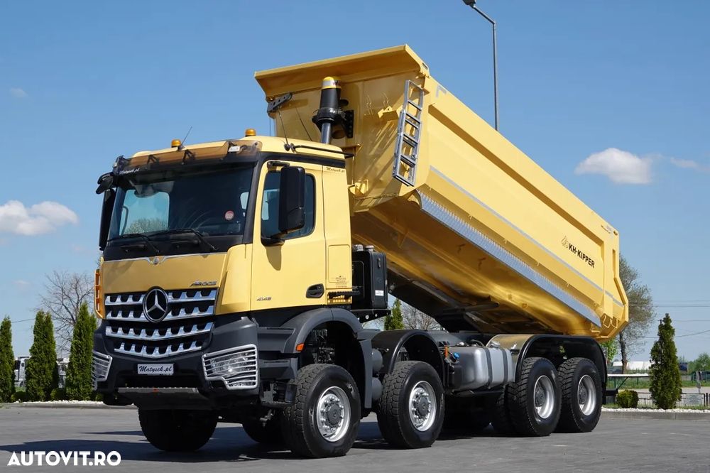 Mercedes-Benz AROCS 4145 / 8x8 / TIPPER SPATE / KH KIPPER / EURO 6 - 15
