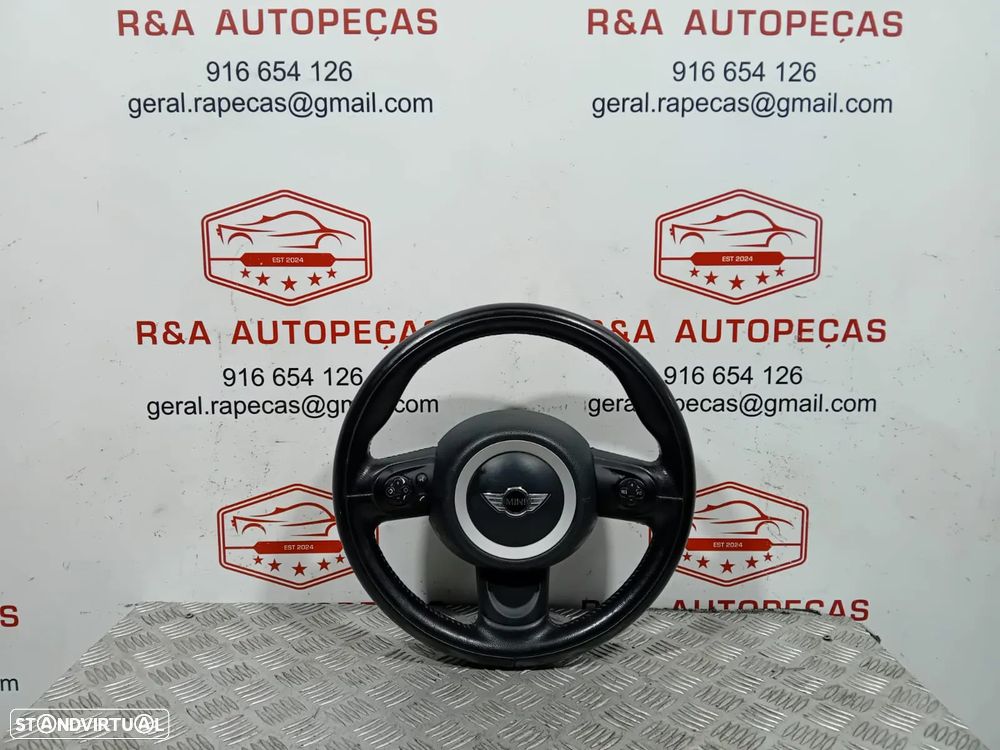Volante Completo Multifunções Airbag Mini Cooper One D S R55 R56 R57 Original - 2