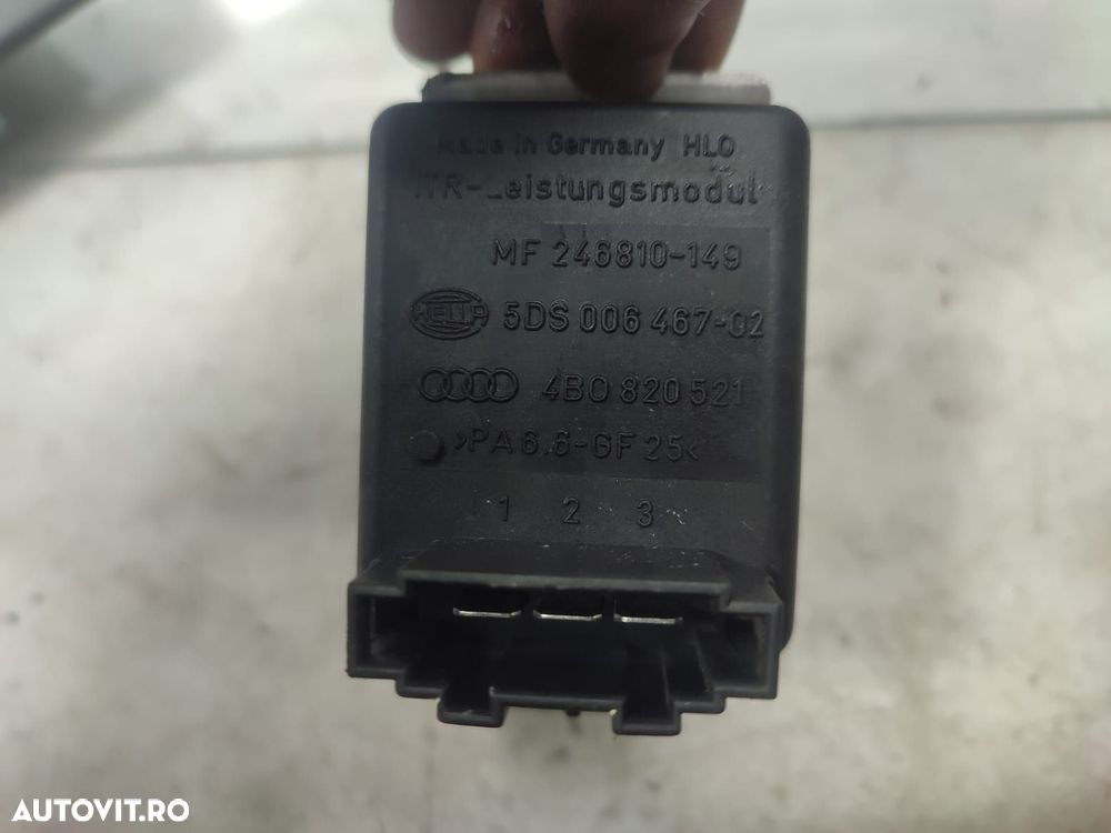 Rezistenta trepte aeroterma 4B0820521 Audi A6 4B/C5 [1997 - 2001] - 2