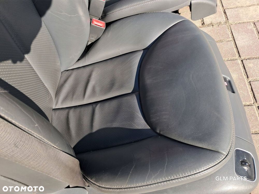 mercedes-benz sl r230 fotele prawy + lewy ciemny szary komplet - 11