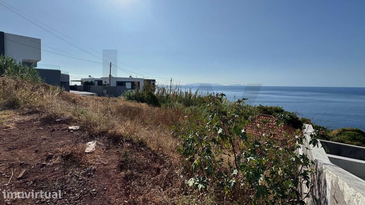 Terreno para Construção | 580 m2 | Vista Mar Definitiva | Caniço - Grande imagem: 2/16