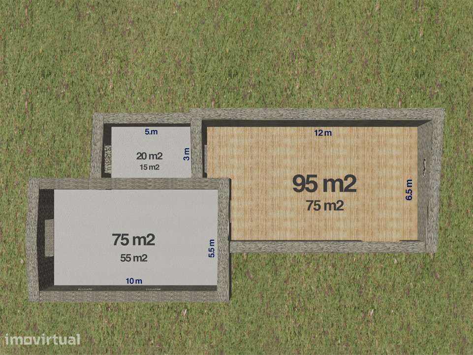 180m2 Edificios em Pedra + 3200m2 Urbanos - Grande imagem: 2/13