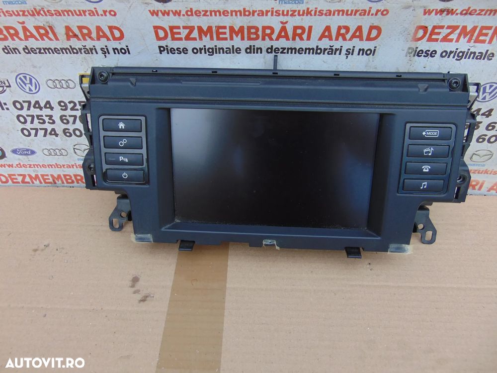 Display Navigatie Range Rover Evoque cod fk7219c299c jaguar jx je f pace xe l538 - 2