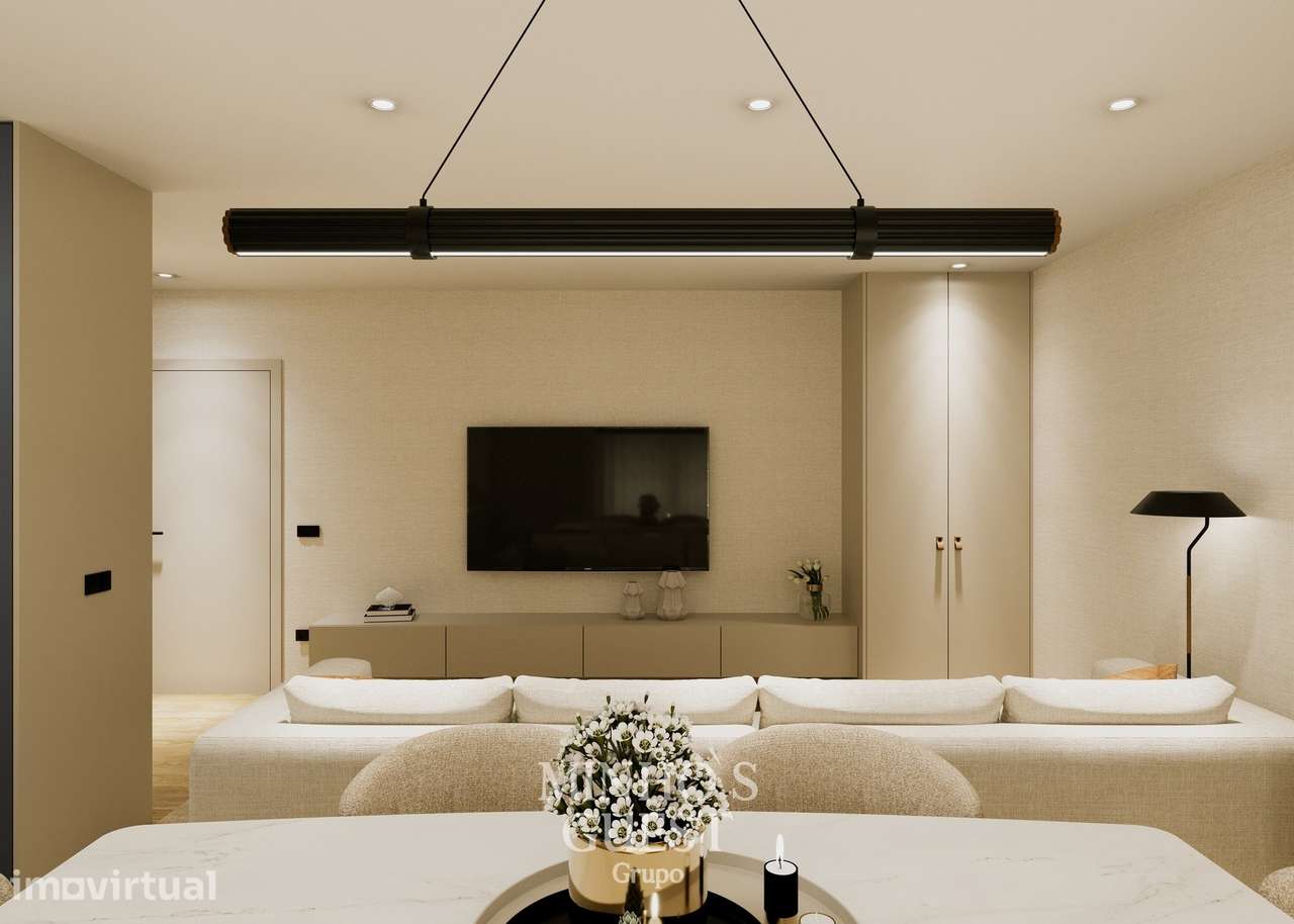 Apartamento T3 (112m2) c/ AC e lugar de garagem - Av. Liberdade, Braga - Grande imagem: 4/31