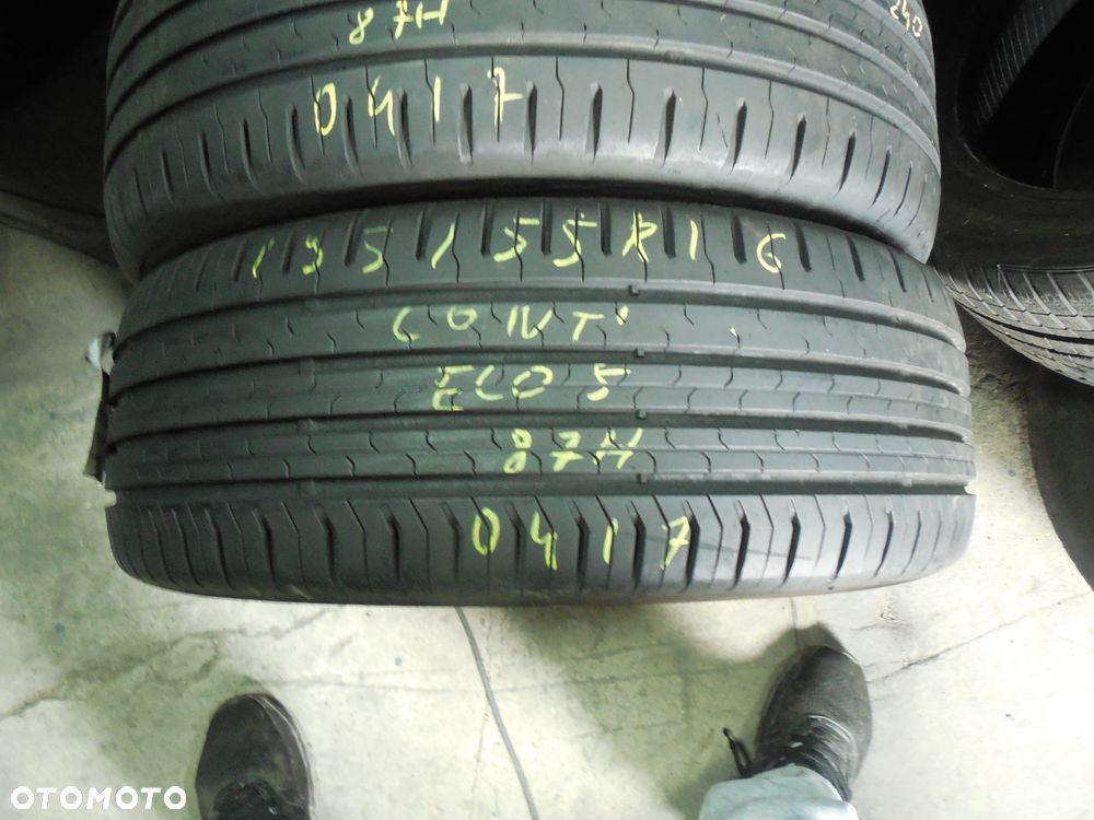 OPONY 195/55R16 CONTINENTAL CONTI ECO CONTACT 5 DOT 0417 7.1MM - 2