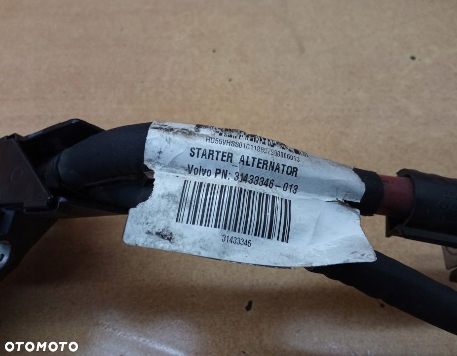 PRZEWÓD AKUMULATORA VOLVO XC90 II 2.0 T6 31433346 - 4