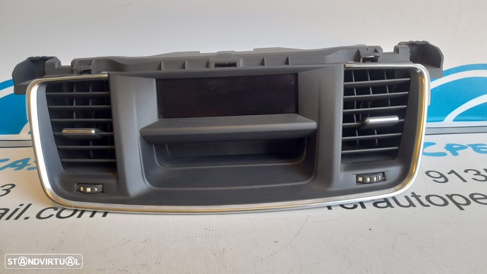 DIFUSOR DIFUSORES DISPLAY RADIO CLIMATRONIC AREJADORES GRELHA SOFAGEM SAIDA AR CHAUFAGEM 9665334380 PEUGEOT508 I 1 MK1 C4 II 2 MK2 - 4