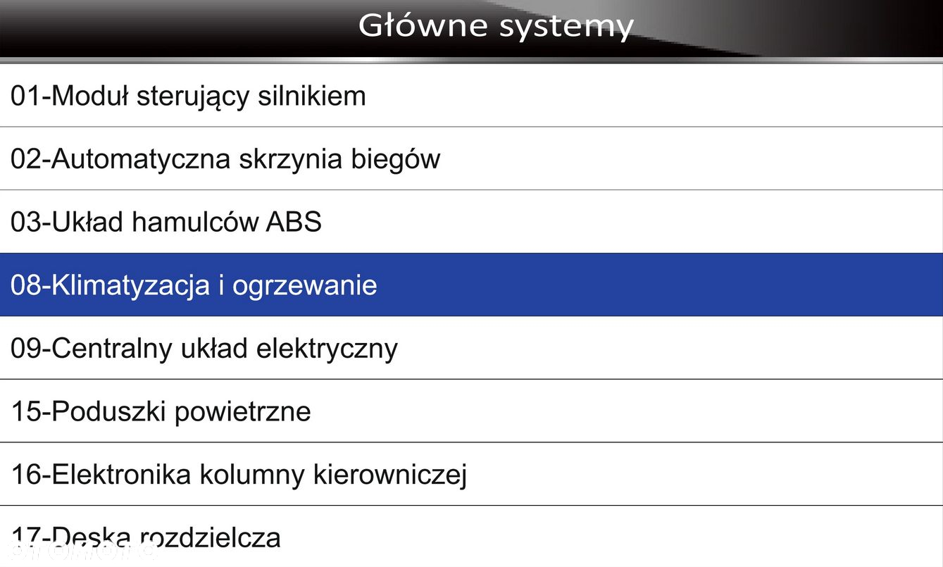 TESTER DIAGNOSTYCZNY RS830Pro WERSJA FULL 35 GRUP - 5