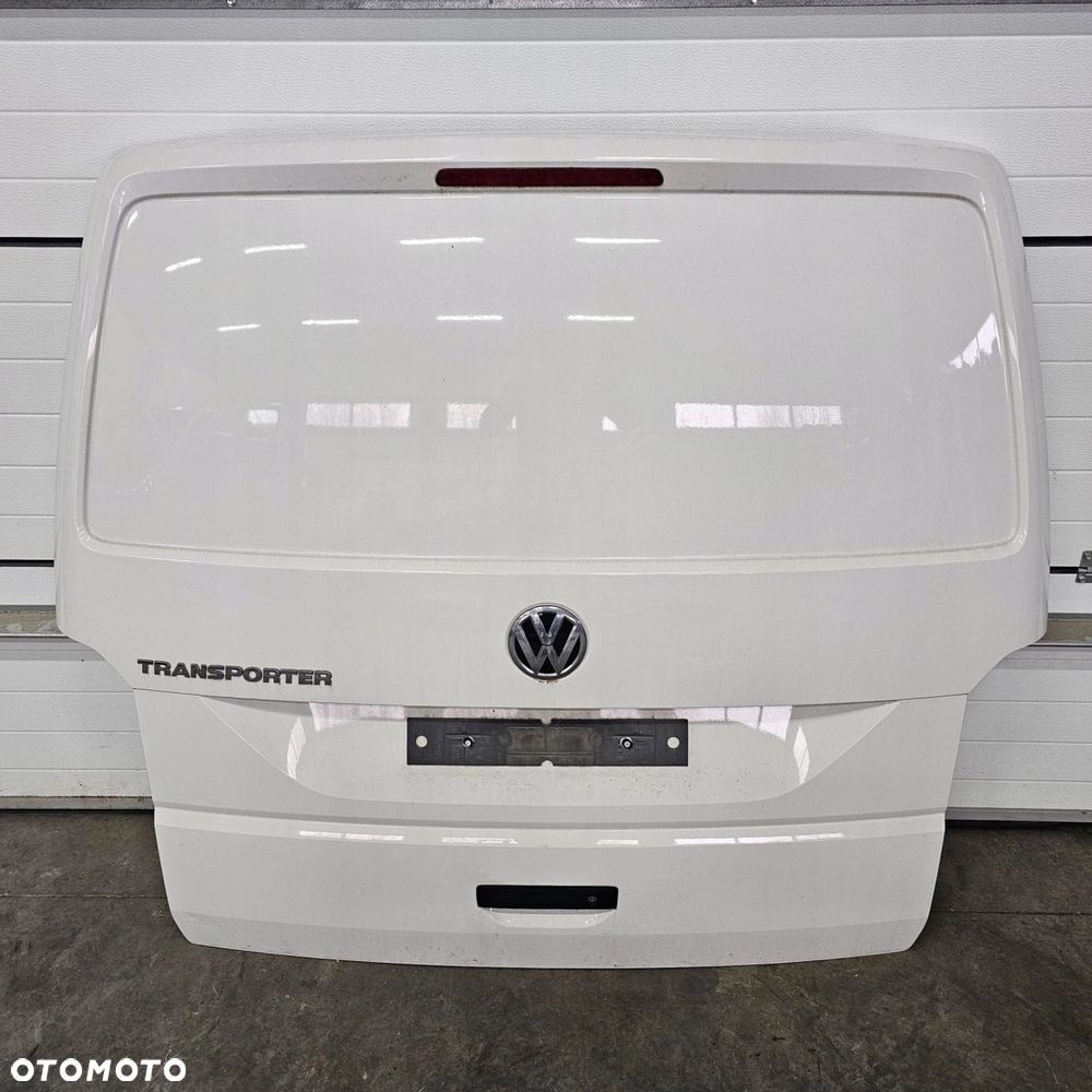 VW T6.1 klapa bagażnika tył biała LB9A KOMPLETNA - 3