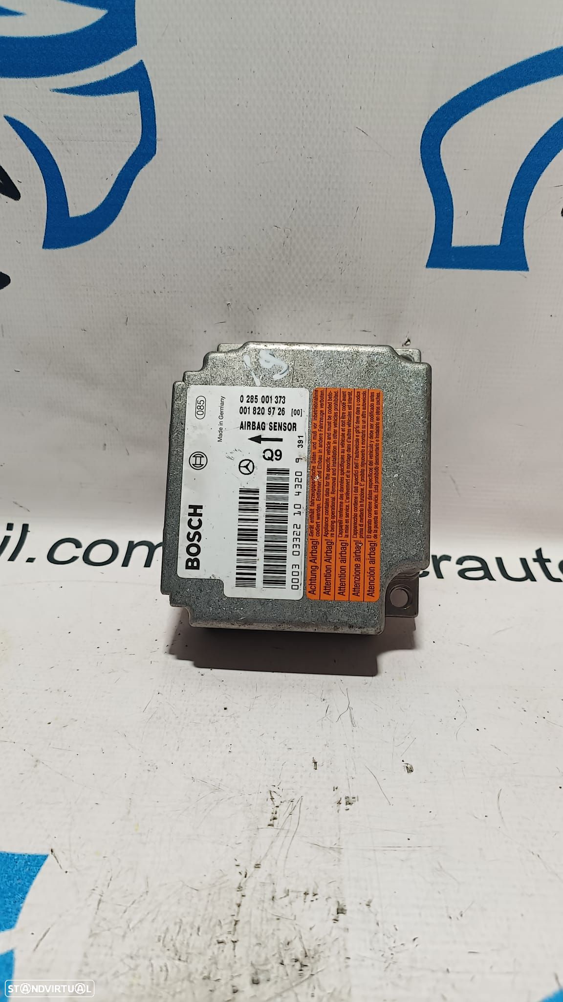 CENTRALINA ECU MODULO AIRBAG MERCEDES BENZ CLASS CLK C209 W209 A0018209726 0018209726 0285001373 BOSCH C W203 COUPE CL203 CLC CLASS E W211 E220 - 1
